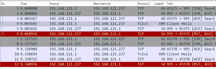 1 dovecot rst connection